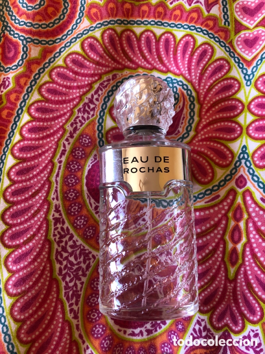 Miniaturas de perfumes antiguos: EAU DE ROCHAS. Perfume. 100ML. Vac&iacute;o. Par&iacute;s - Foto 1