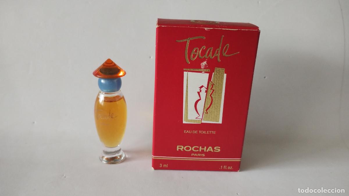 Miniaturas de perfumes antiguos: MINIATURA TOCADE DE ROCHAS - Foto 1