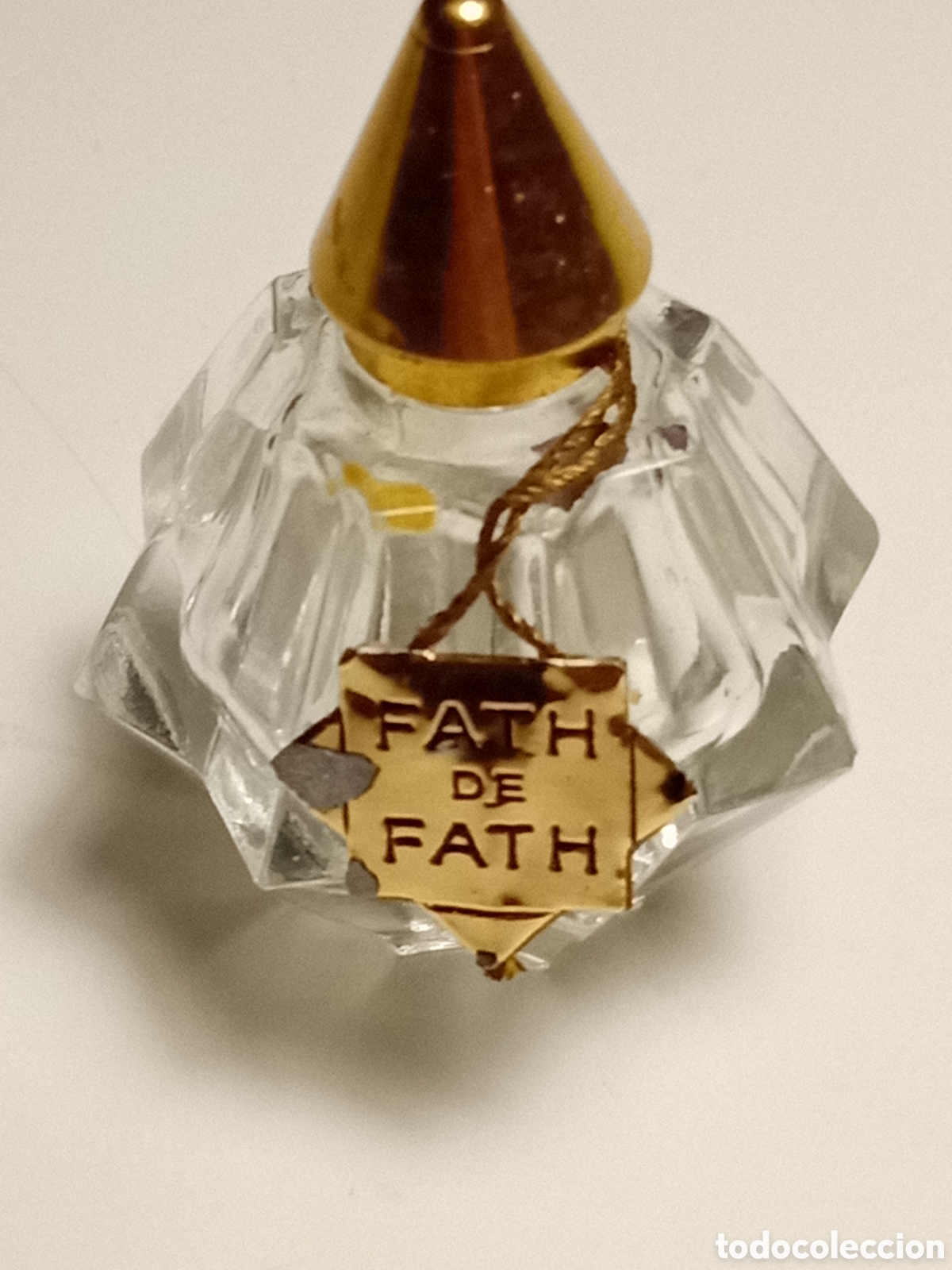 Miniaturas de perfumes antigos: Perfume FATH DE FATH