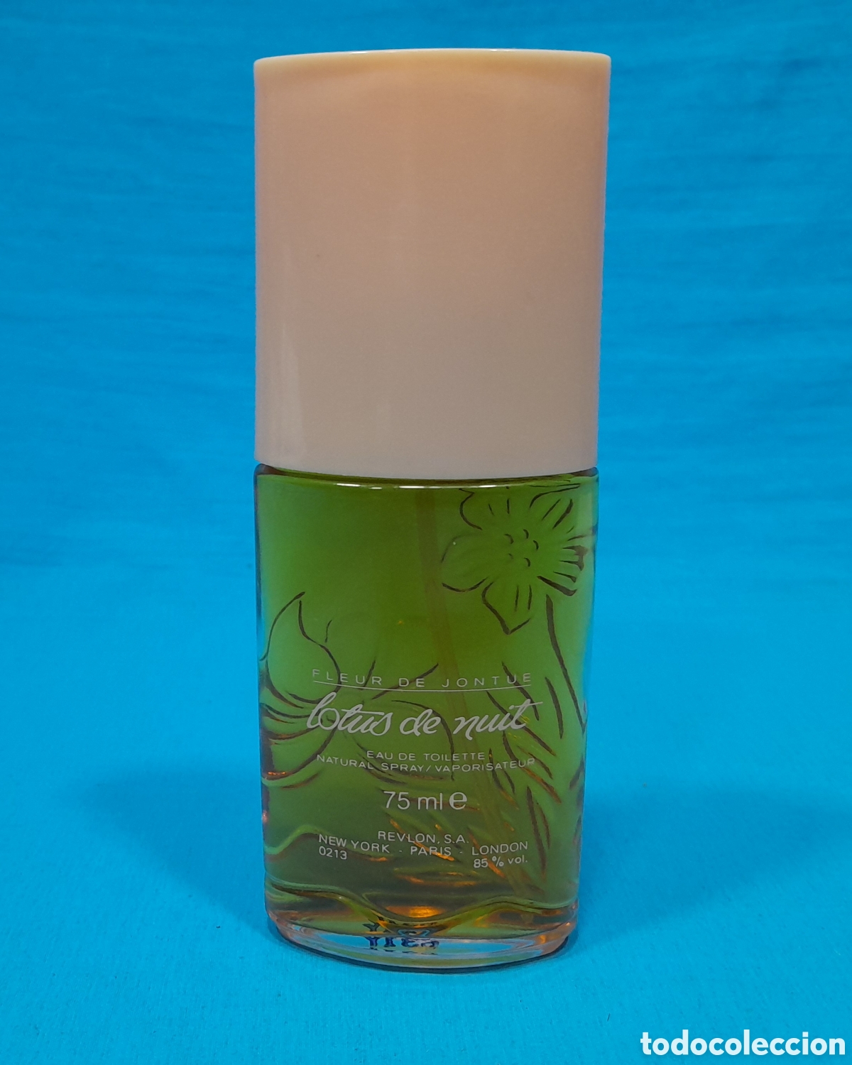&Eacute;chantillons de parfums anciens: EAU DE TOILETTE - LOTUS DE NUIT - REVLON - NEW YORK/PAR&Iacute;S/LONDON, 75 ml