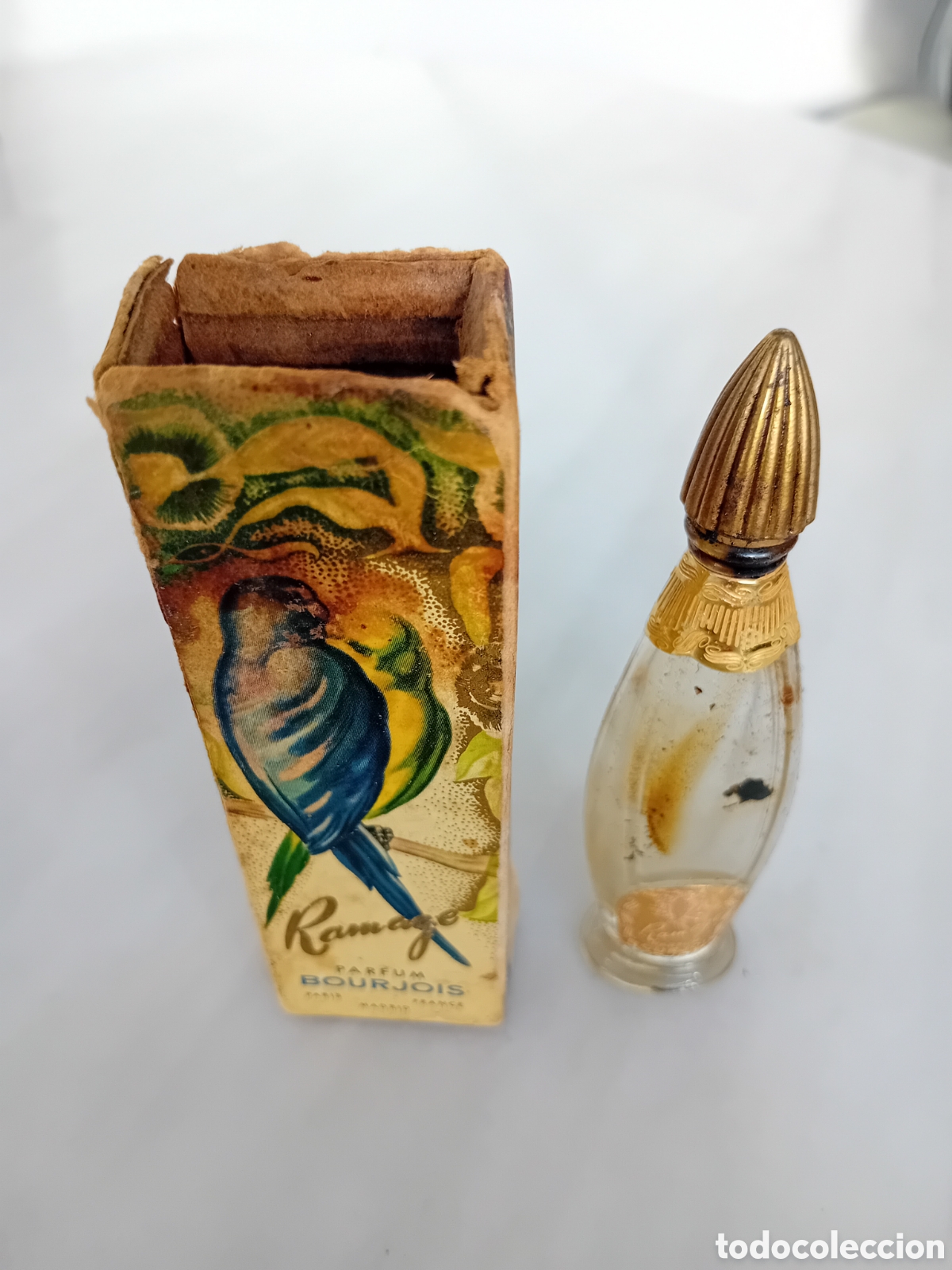 Miniaturas de perfumes antiguos: perfume miniatura bourjois Ramage - Foto 1