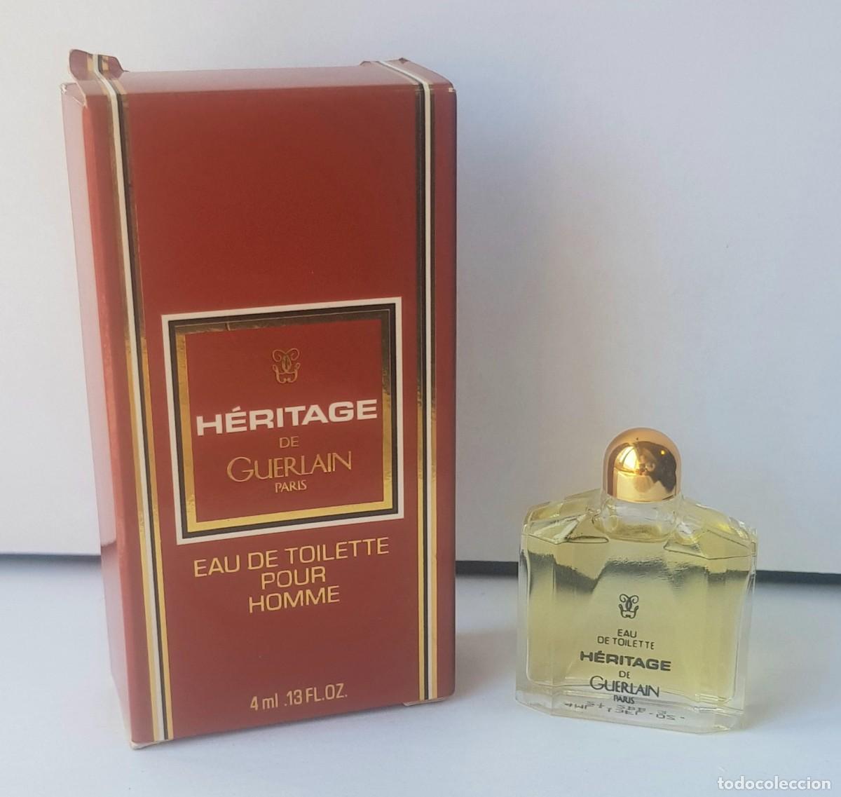 Miniaturas de perfumes antiguos: GUERLAIN HERITAGE-PrImera versi&oacute;n- edt 4 ml - Foto 1