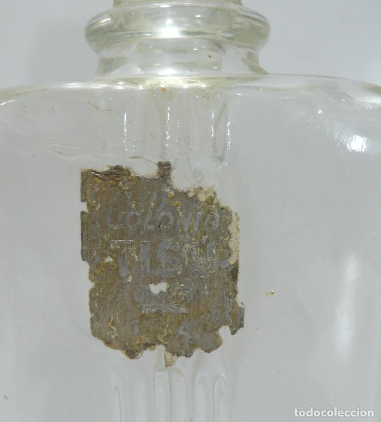 Miniaturas de perfumes antiguos: ANTIGUA BOTELLA DE COLONIA - Foto 4