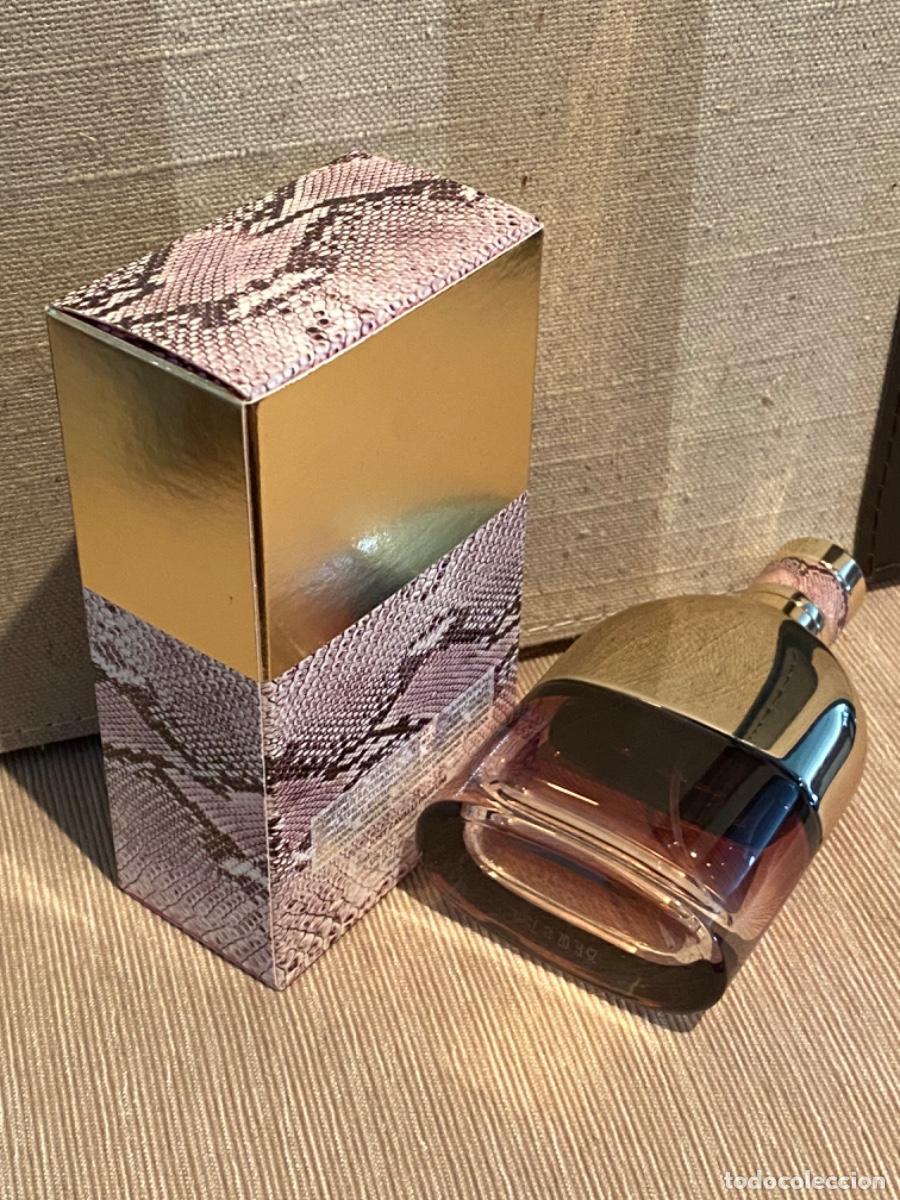 Miniaturas de perfumes antiguos: Frasco de Perfume JUST CAVALLI mujer - impecable - Foto 4
