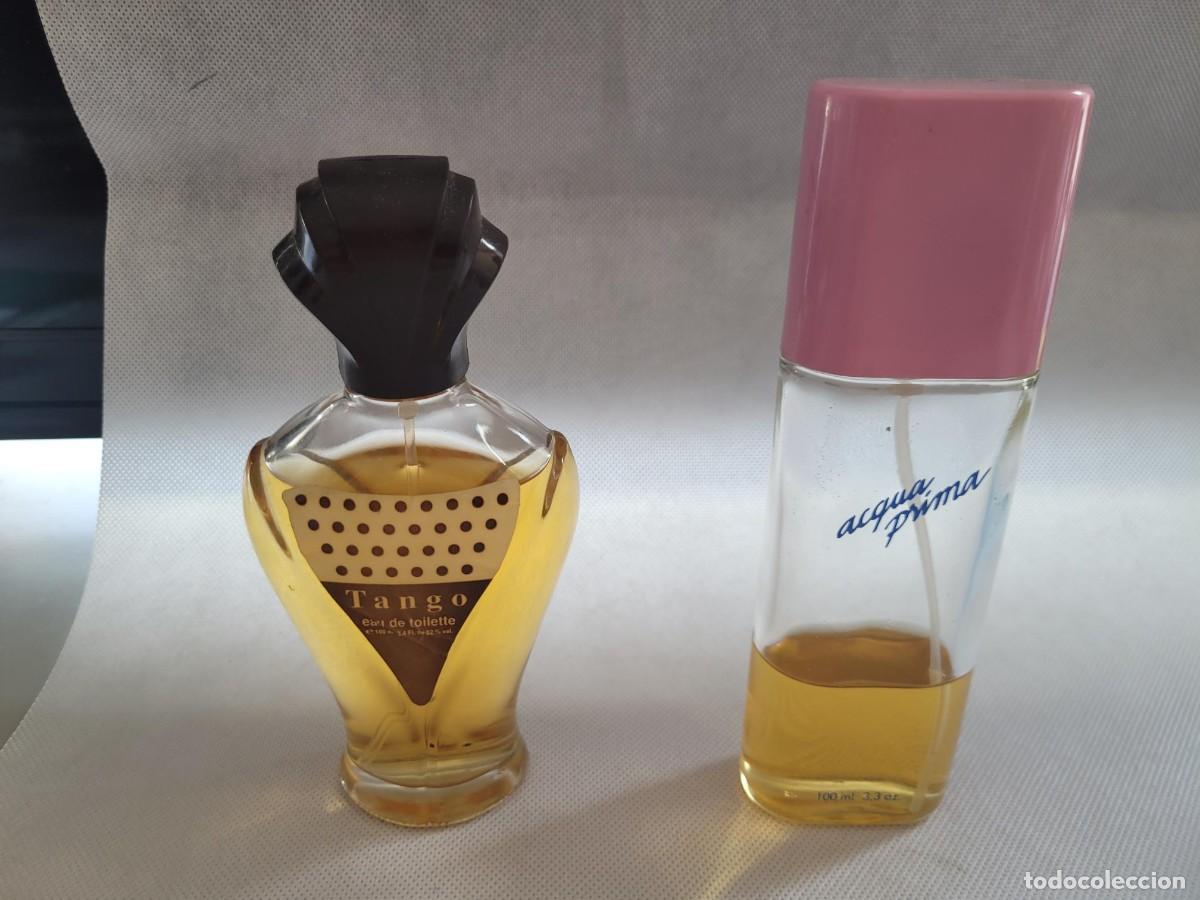 Miniaturas de perfumes antiguos: COLONIA TANGO Y ACQUA PRIMA - Foto 1