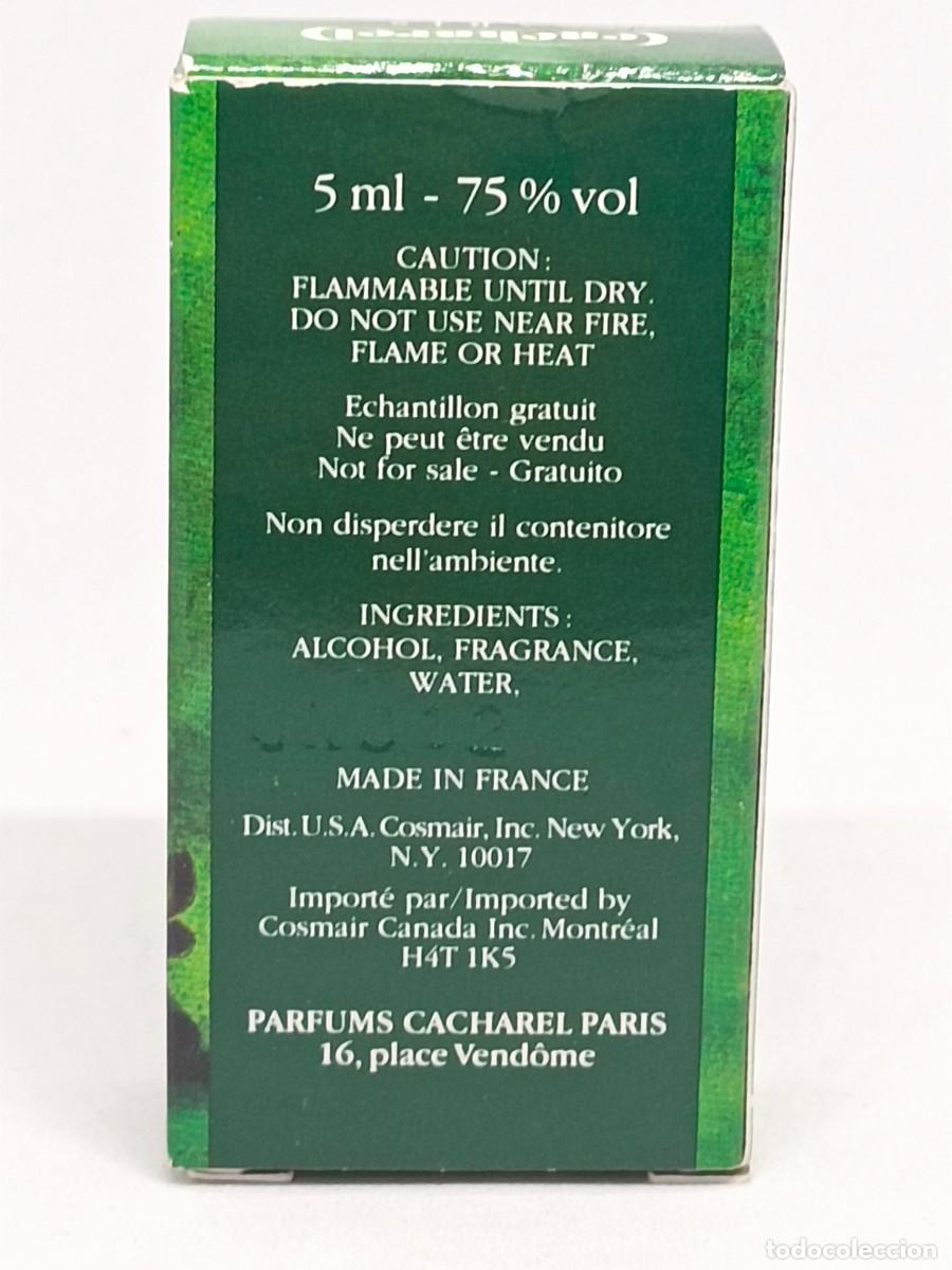 Miniaturas de perfumes antiguos: Miniatura perfume Cacharel Eden - Foto 3