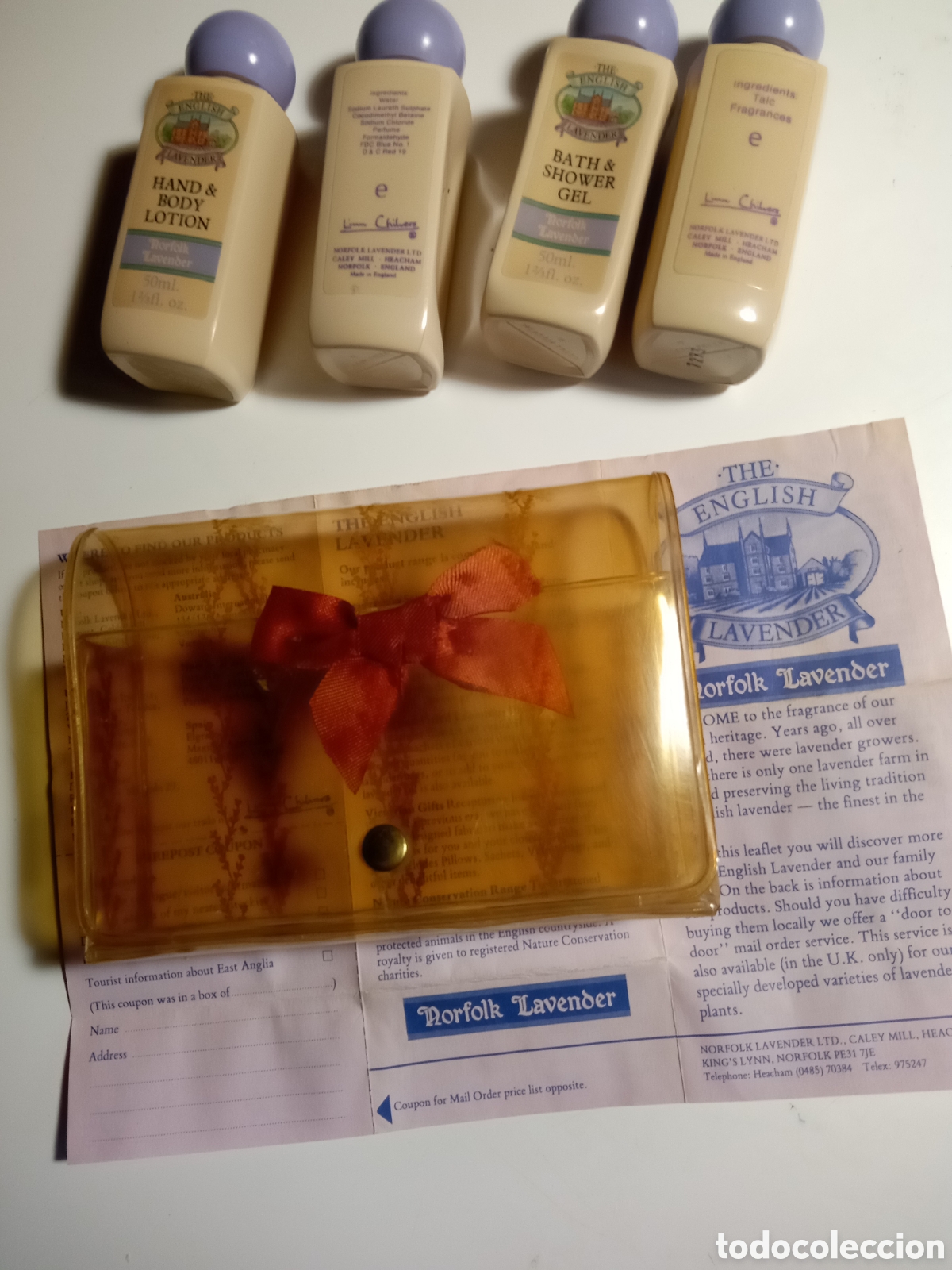 Miniaturas de perfumes antiguos: NORFOLK LAVENDER set de 4 - Foto 9