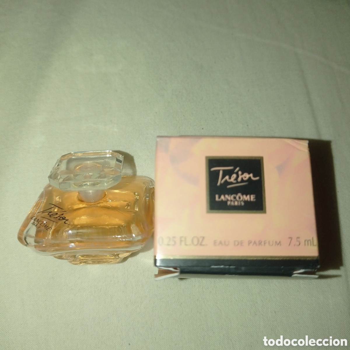 Miniaturas de perfumes antiguos: Perfume LANC&Ocirc;ME, TR&Eacute;SOI,a estrenar,7.5 ml