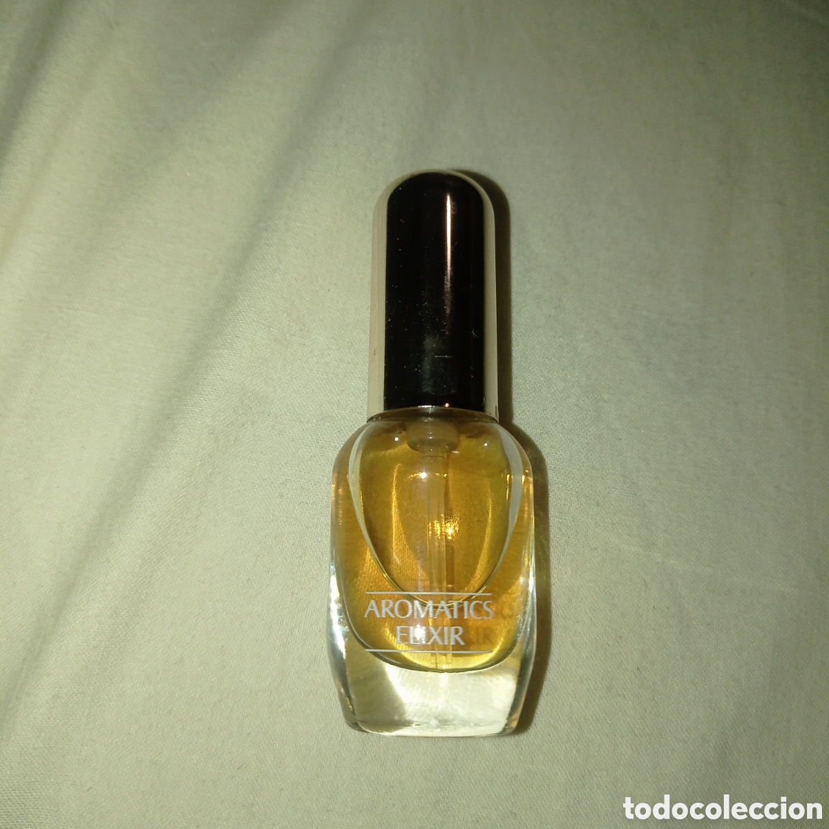 Miniaturas de perfumes antiguos: Perfume miniatura AROMATICS ELIXIR, de CLINIQUE, Vaporizador