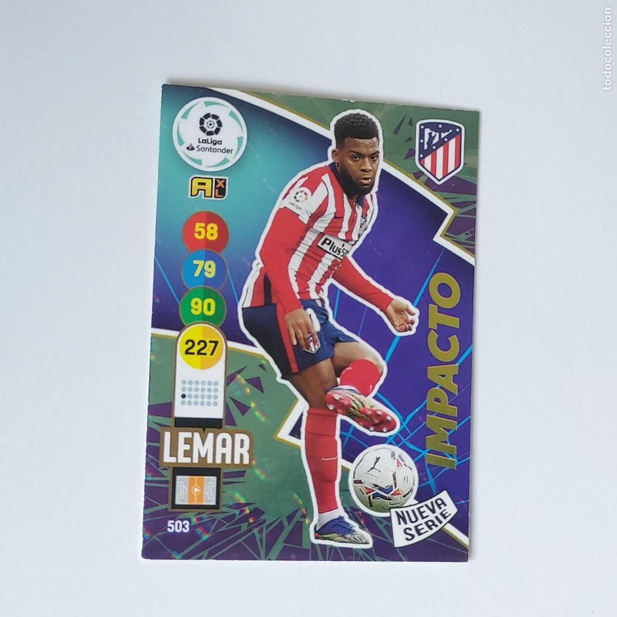 Miniaturas de perfumes antiguos: Lemar n&deg;503 NUEVA SERIE IMPACTO Adrenalyn XL 20/21 Atl&eacute;tico De Madrid