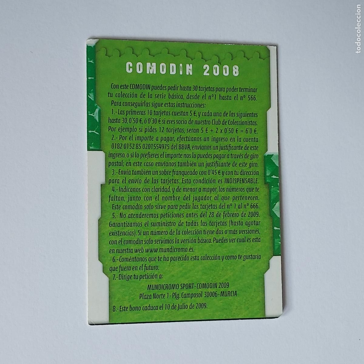 Miniature di profumi antiche: COMODIN 2008 BONO 6666 MUNDICROMO 2008 2009