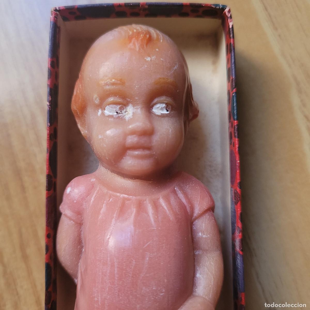 Miniaturas de perfumes antiguos: Mu&ntilde;eca antigua de jab&oacute;n - Foto 2