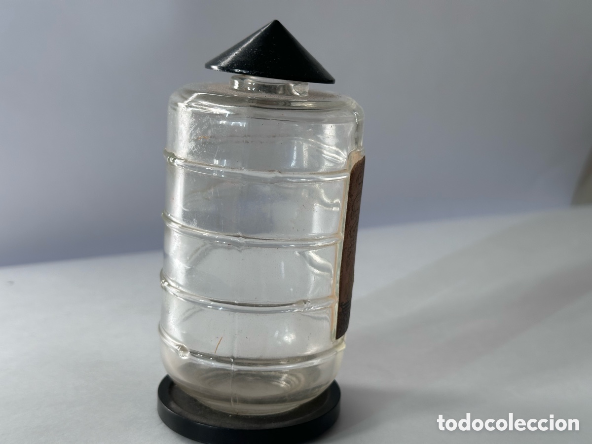 Miniaturas de perfumes antiguos: Frasco de perfume Art Deco - Foto 7