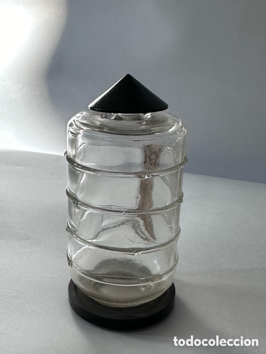 Miniaturas de perfumes antiguos: Frasco de perfume Art Deco - Foto 12