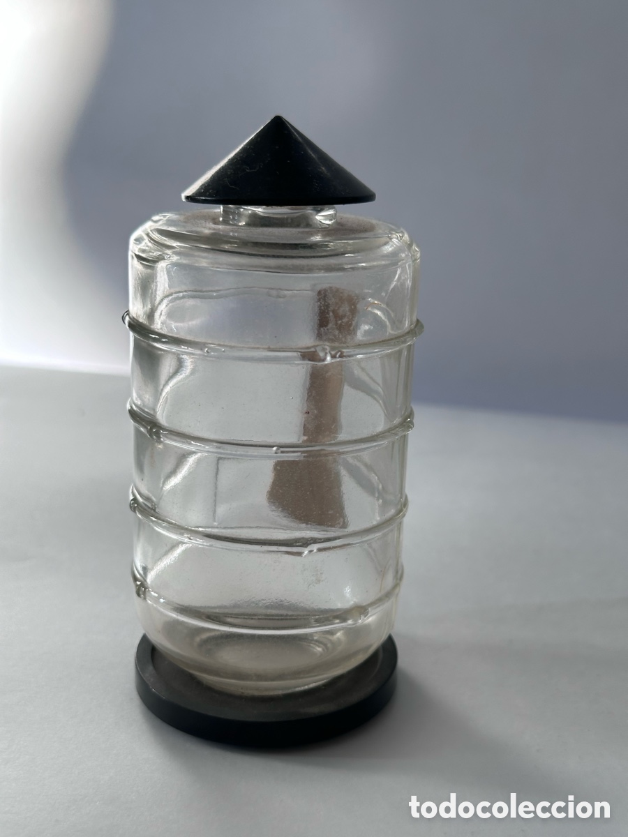 Miniaturas de perfumes antiguos: Frasco de perfume Art Deco - Foto 13