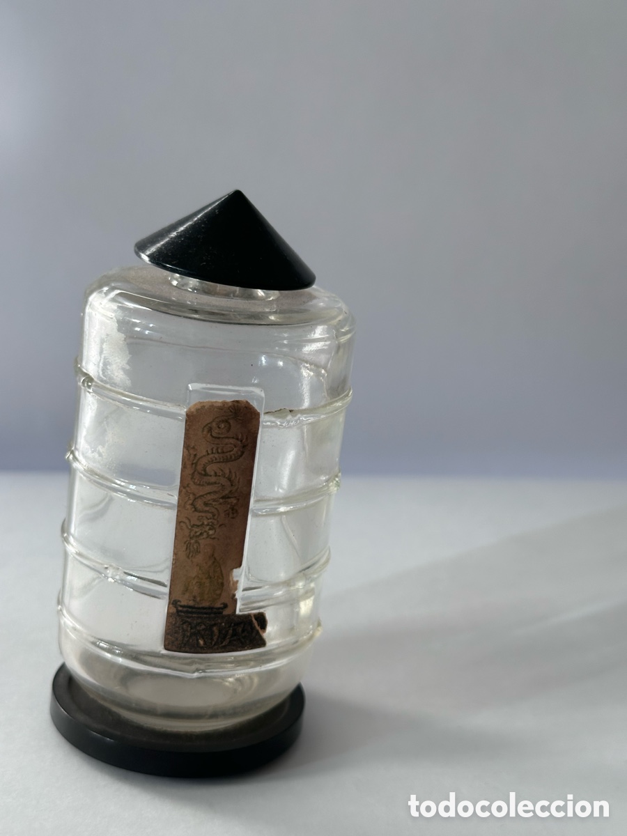 Miniaturas de perfumes antiguos: Frasco de perfume Art Deco - Foto 14
