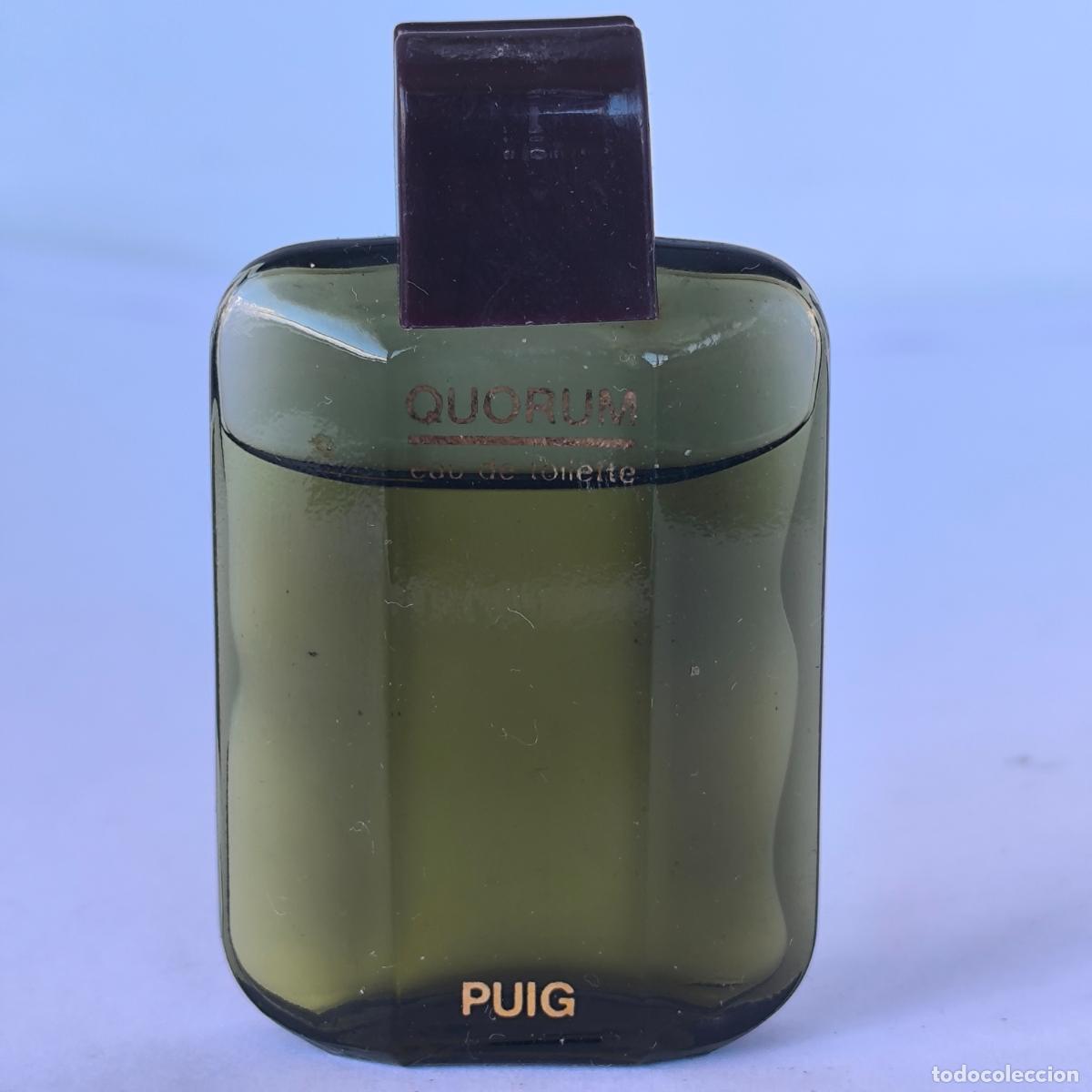 Miniaturas de perfumes antigos: miniatura Antonio Puig Qu&oacute;rum eau de toilette