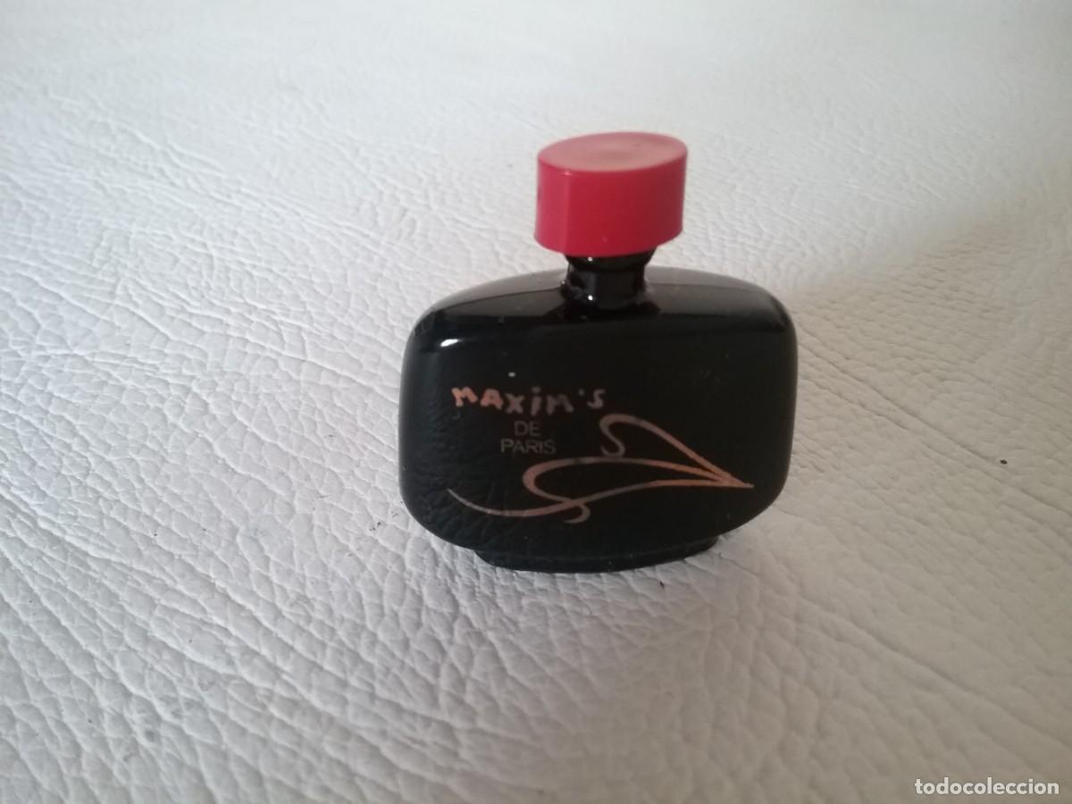 Miniaturas de perfumes antiguos: MINIATURA MAXIM&acute;S DE PARIS. LLENA - Foto 1