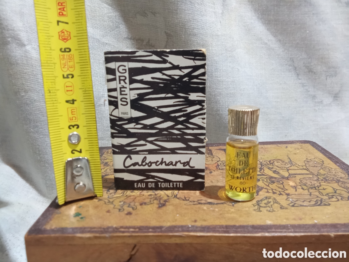 Miniaturas de perfumes antiguos: LOTE 2 MINIATURAS DE PERFUME LES PERFUMS DE GRES - Foto 6