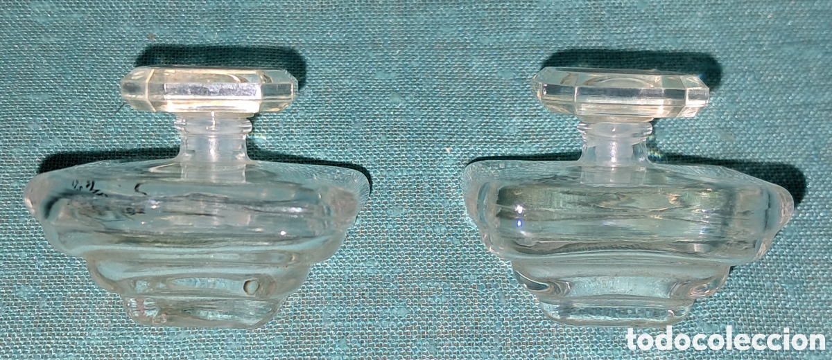 Miniaturas de perfumes antiguos: LOTE DE FRASCOS TR&Eacute;SOR LANC&Ocirc;ME MINIATURA VACIOS