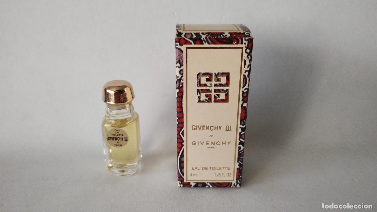 Miniaturas de perfumes antiguos: MINIATURA GIVENCHY III DE GIVENCHY - Foto 1