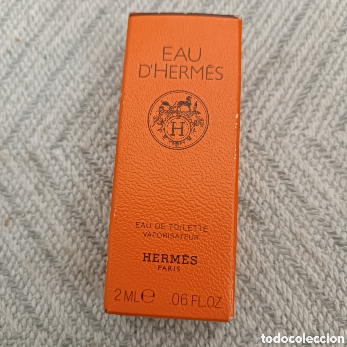 Miniaturas de perfumes antiguos: Prueba de perfume EUA DHermes 2ML - Foto 3