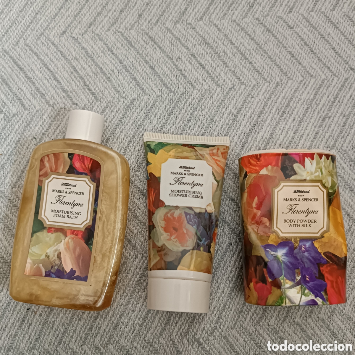 Miniatures of antique perfumes: Vintage, Antiguos Juego de cremas, geles corporales FLORENTYNA