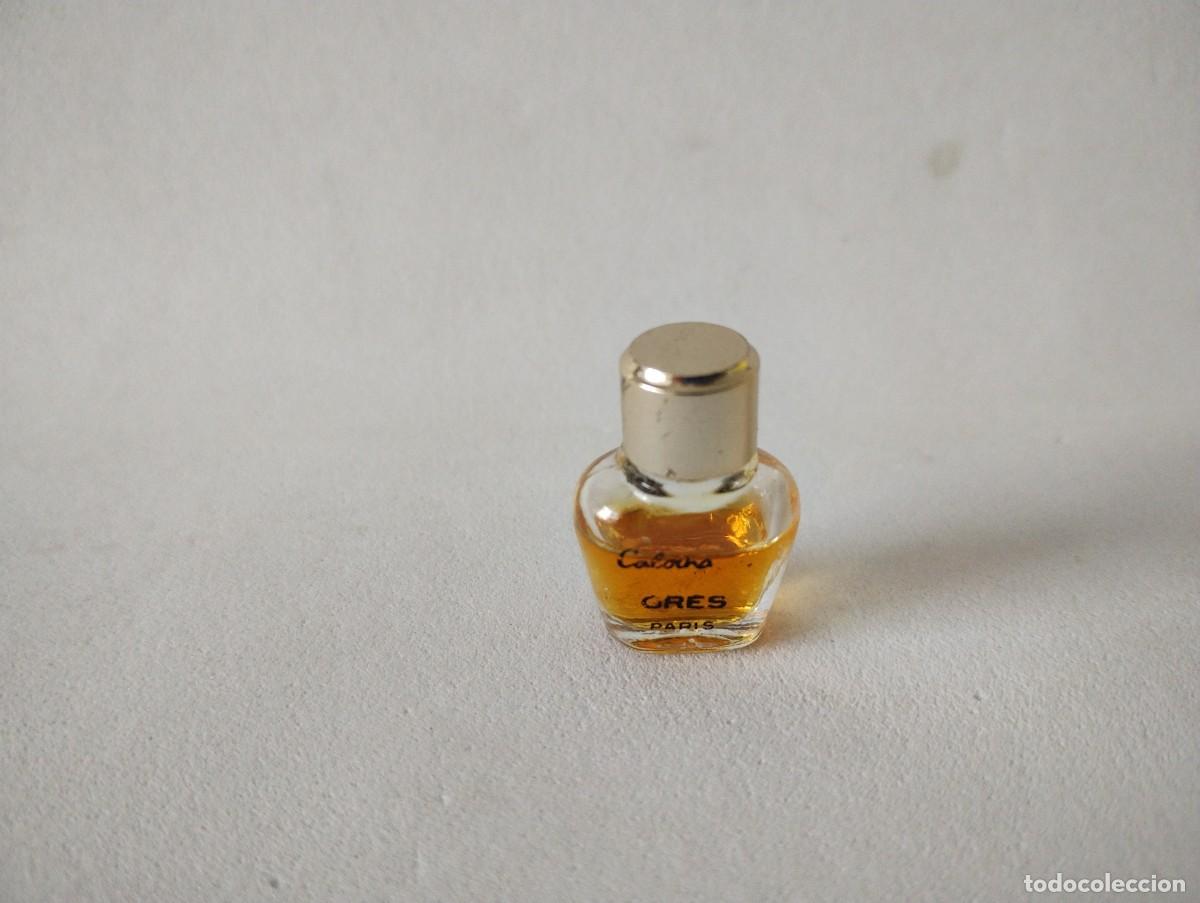 Miniaturas de perfumes antiguos: CONJUNTO CUATRO MINIATURAS CABOCHARD DE GRES - Foto 3