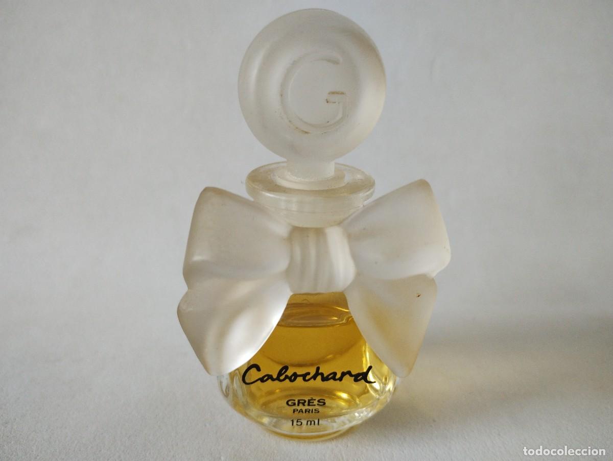 Miniaturas de perfumes antiguos: CONJUNTO CUATRO MINIATURAS CABOCHARD DE GRES - Foto 5