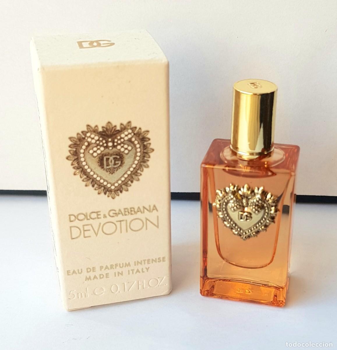 Miniaturas de perfumes antiguos: DOLCE & GABBANA DEVOTION VERSI&Oacute;N INTENSE EDP 5 ML - Foto 1