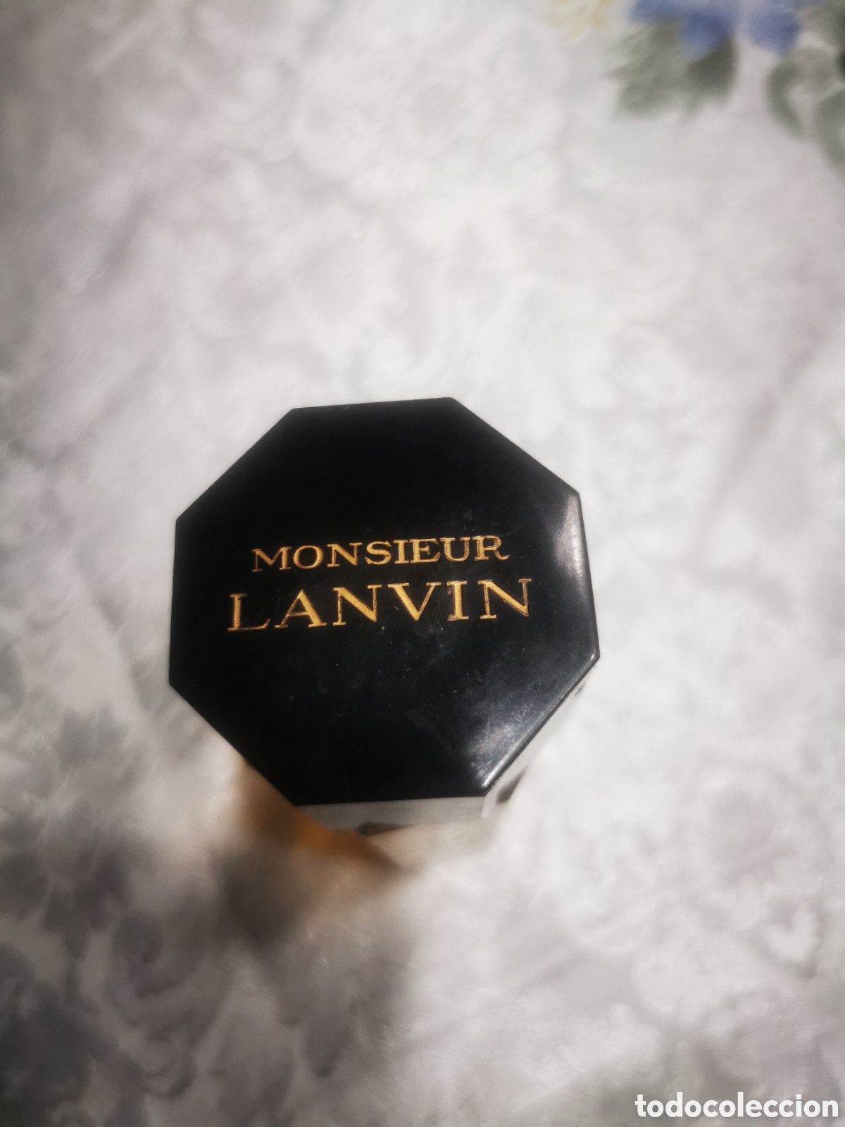 Miniaturas de perfumes antigos: Monsieur Lanvin col&ograve;nia after shave vintage 4oz