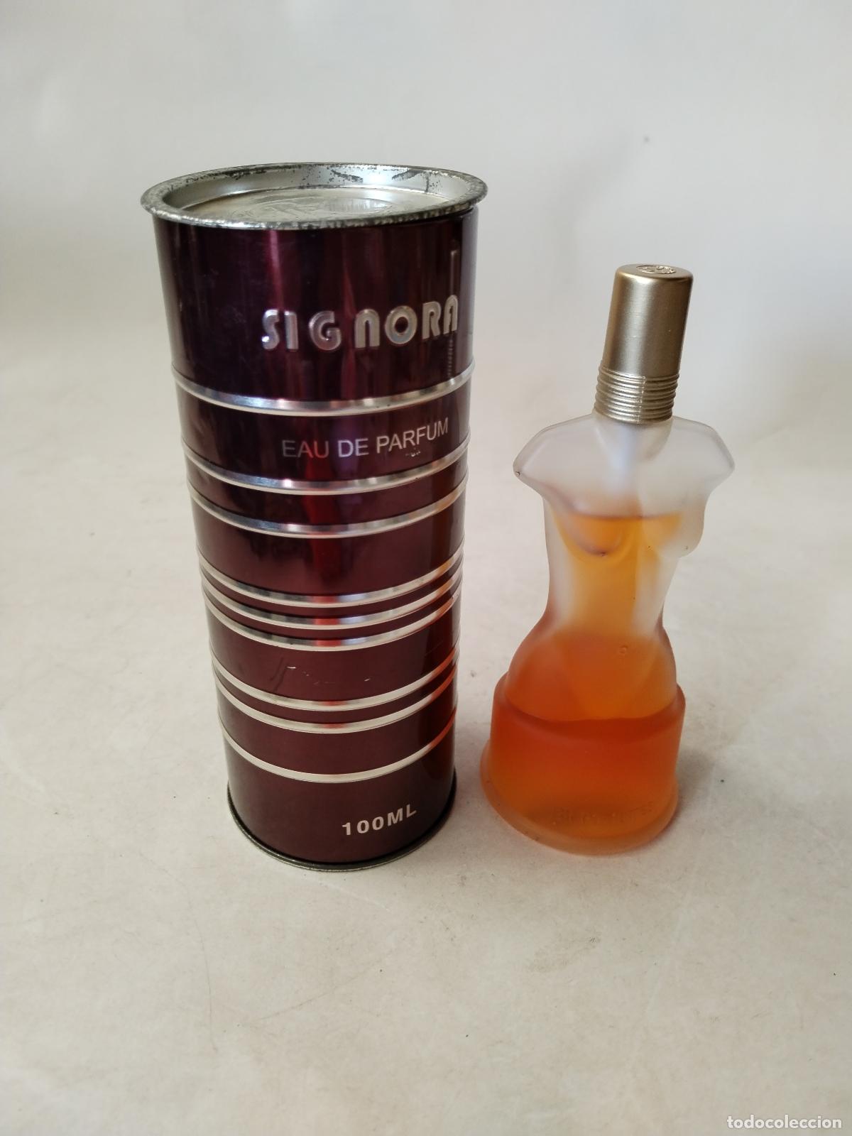 Miniaturas de perfumes antiguos: signora eau de parfum 100ml. - Foto 4
