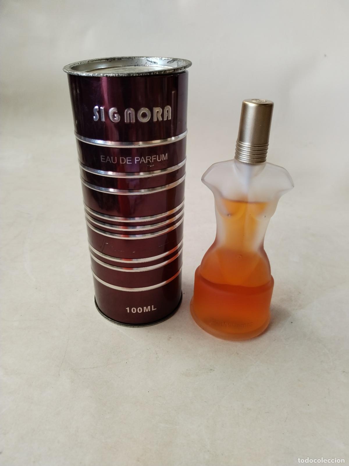 Miniaturas de perfumes antiguos: signora eau de parfum 100ml. - Foto 1