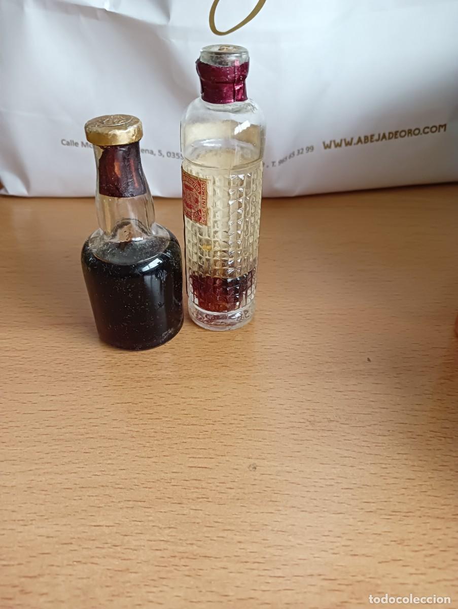 Miniaturas de perfumes antiguos: Botellines domecq y mollfulleda - Foto 3