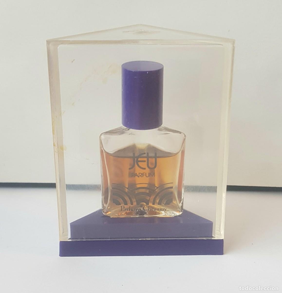 Miniaturas de perfumes antiguos: CHERAMY JEU P 4,5 ML - Foto 2
