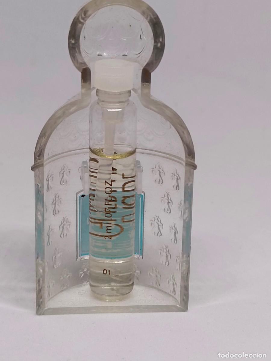 Miniaturas de perfumes antiguos: Miniatura de perfume Eau de Guerlain vial - Foto 3