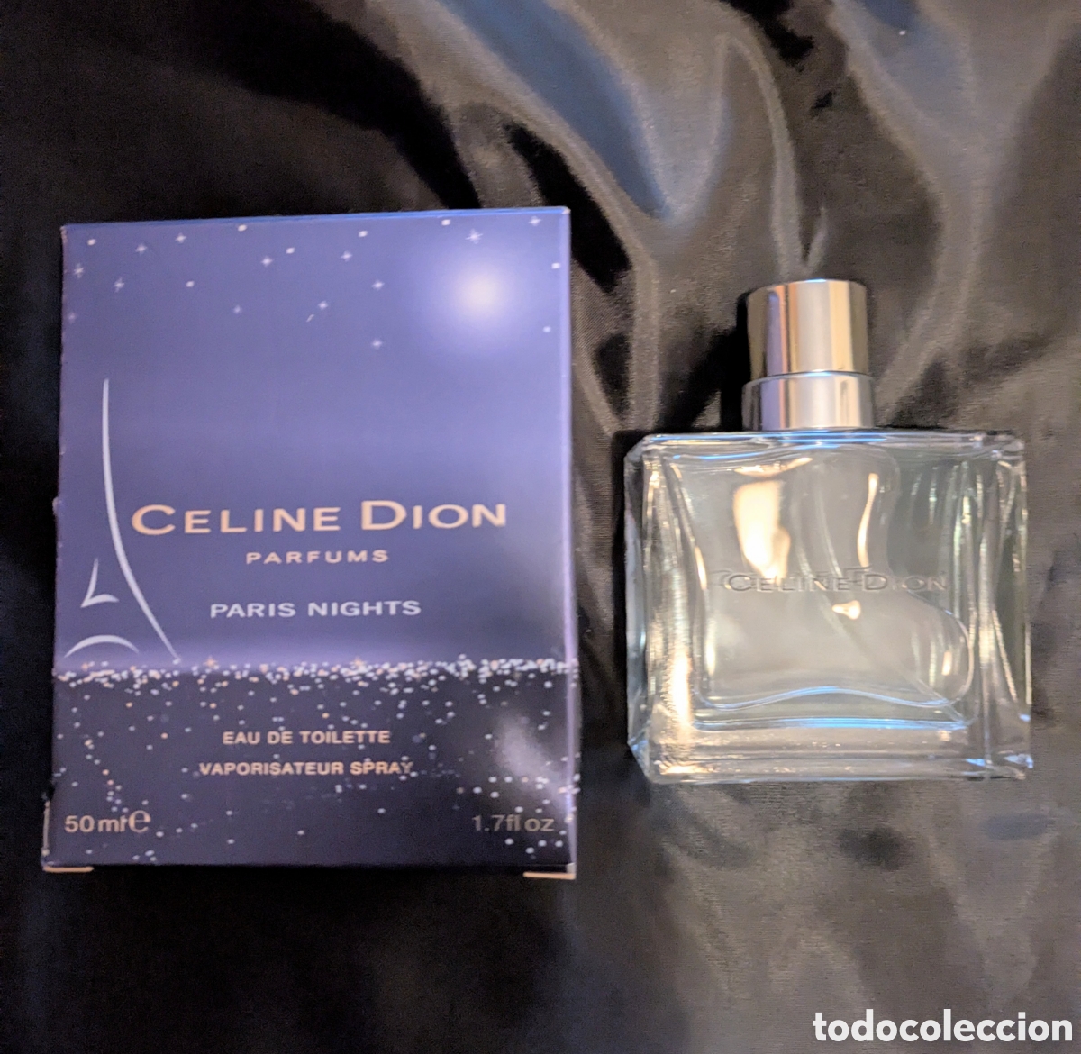 Miniaturas de perfumes antiguos: Celine Dion Perfums Paris Nights - Foto 3
