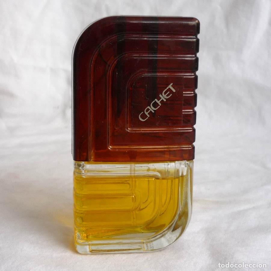 Miniaturas de perfumes antiguos: Frasco de colonia Cachet - Foto 1