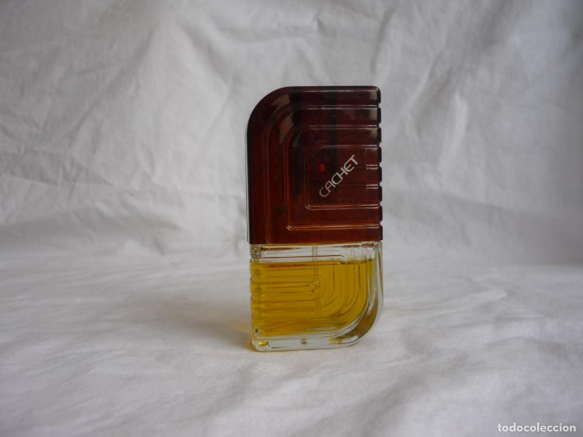 Miniaturas de perfumes antiguos: Frasco de colonia Cachet - Foto 2