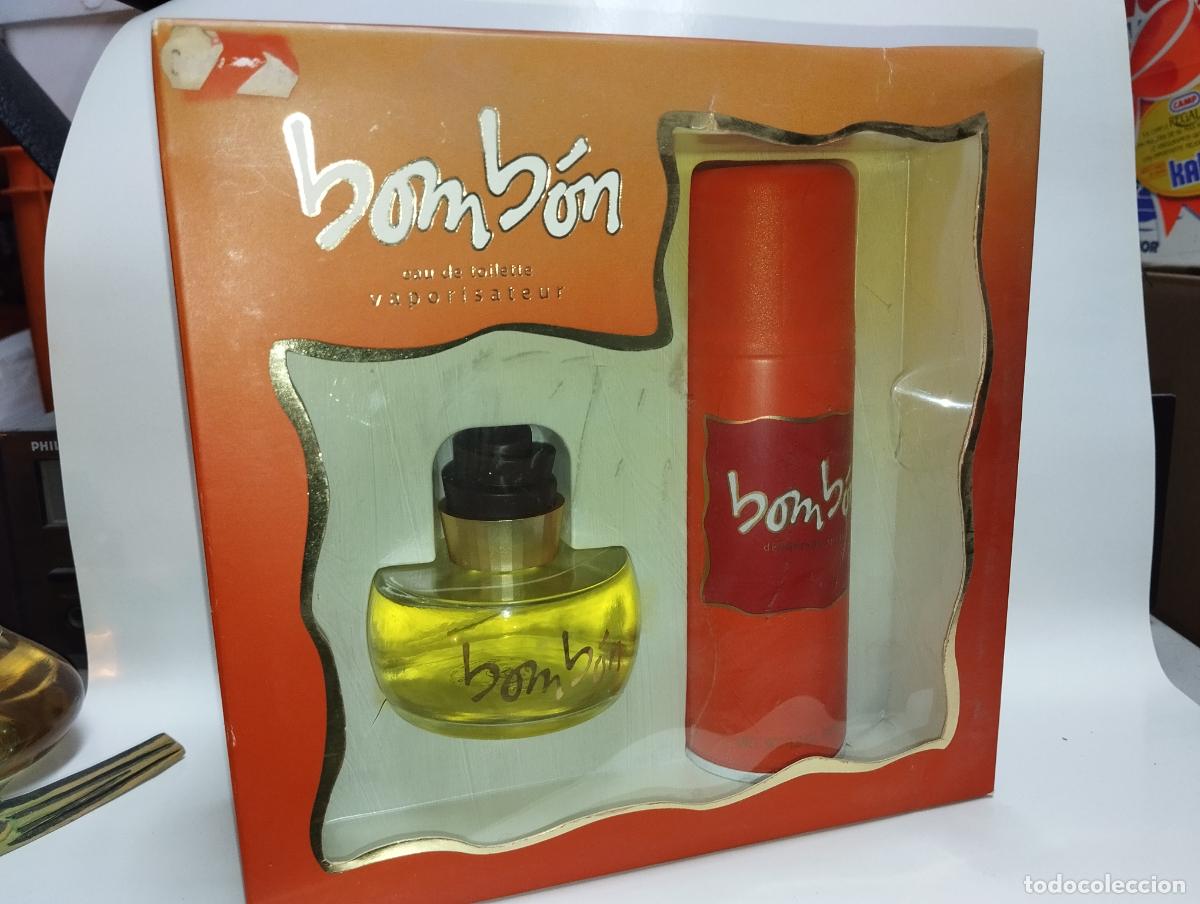 Miniaturen von alten Parf&uuml;men: COLONIA BOMB&Oacute;N DE MYRUGIA ESTUCHE VINTAGE CON DESODORANTE // DE ANTIGUA PERFUMER&Iacute;A