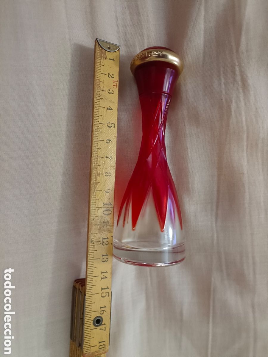 Miniaturas de perfumes antiguos: Frasquito vac&iacute;o Cabaret Gr&egrave;s - Foto 2