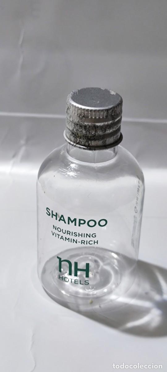 &Eacute;chantillons de parfums anciens: ENVASE DE PLASTICO CHAMPU VACIO - HOTEL NH