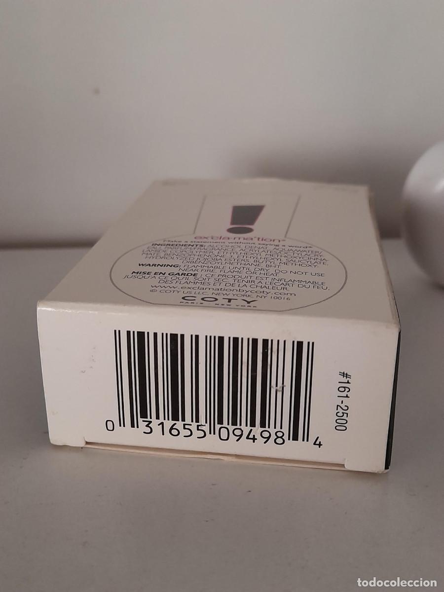 Miniaturas de perfumes antiguos: EXCLAMATION EDC de Coty 15ml. ORIGINAL - Foto 3