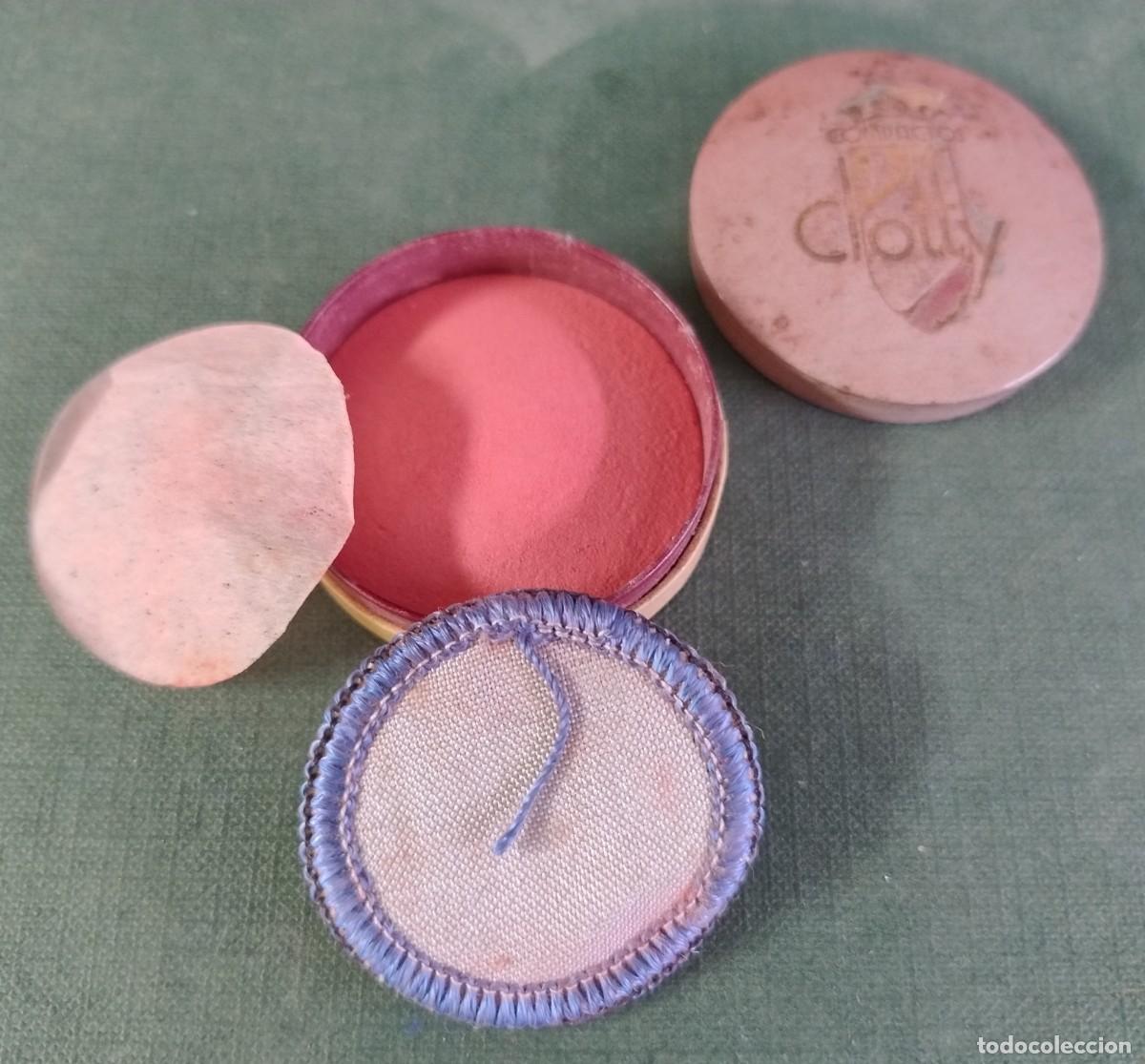 Miniaturas de perfumes antiguos: POLVOS COMPACTOS CLOTTY. POLVERA - Foto 1