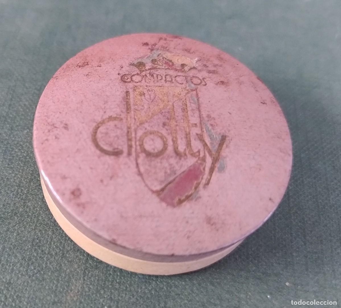 Miniaturas de perfumes antiguos: POLVOS COMPACTOS CLOTTY. POLVERA - Foto 2