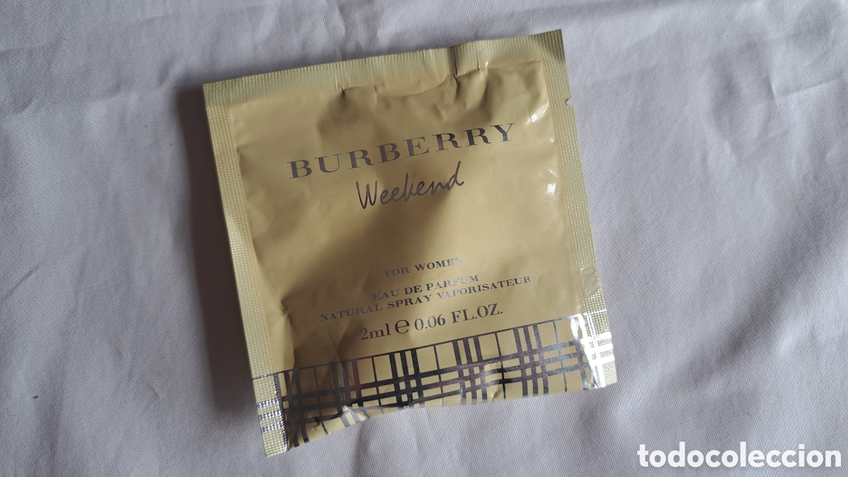 Miniaturas de perfumes antiguos: Muestra BURBERRY Weekend - Foto 1