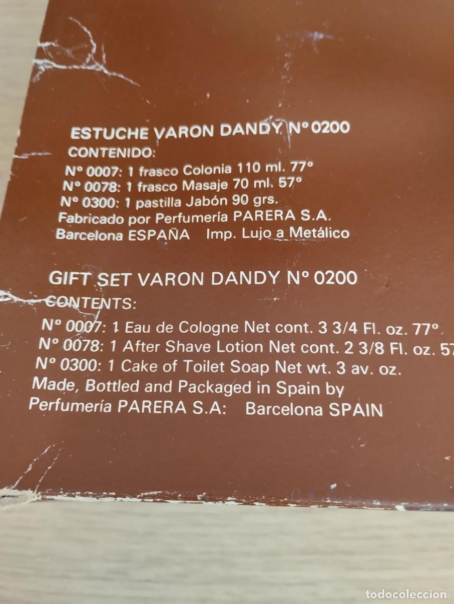 Miniaturas de perfumes antiguos: Estuche antiguo Var&oacute;n Dandy - Foto 9