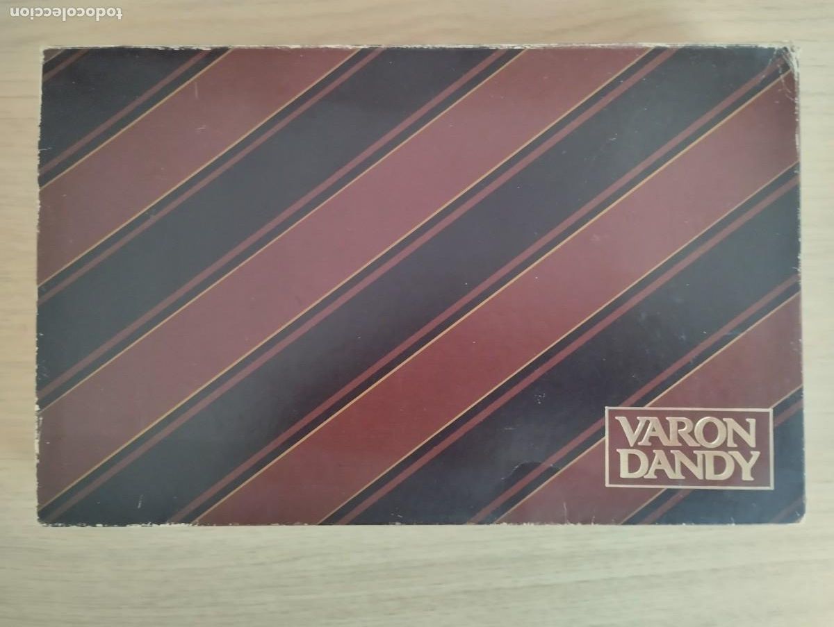 Miniaturas de perfumes antiguos: Estuche antiguo Var&oacute;n Dandy - Foto 3