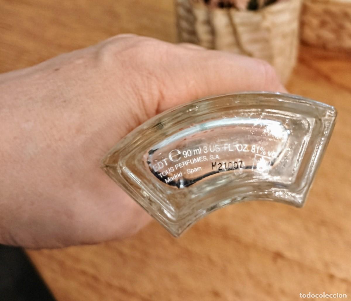 Miniaturas de perfumes antiguos: Envase vac&iacute;o TOUS 90 ml - Foto 3
