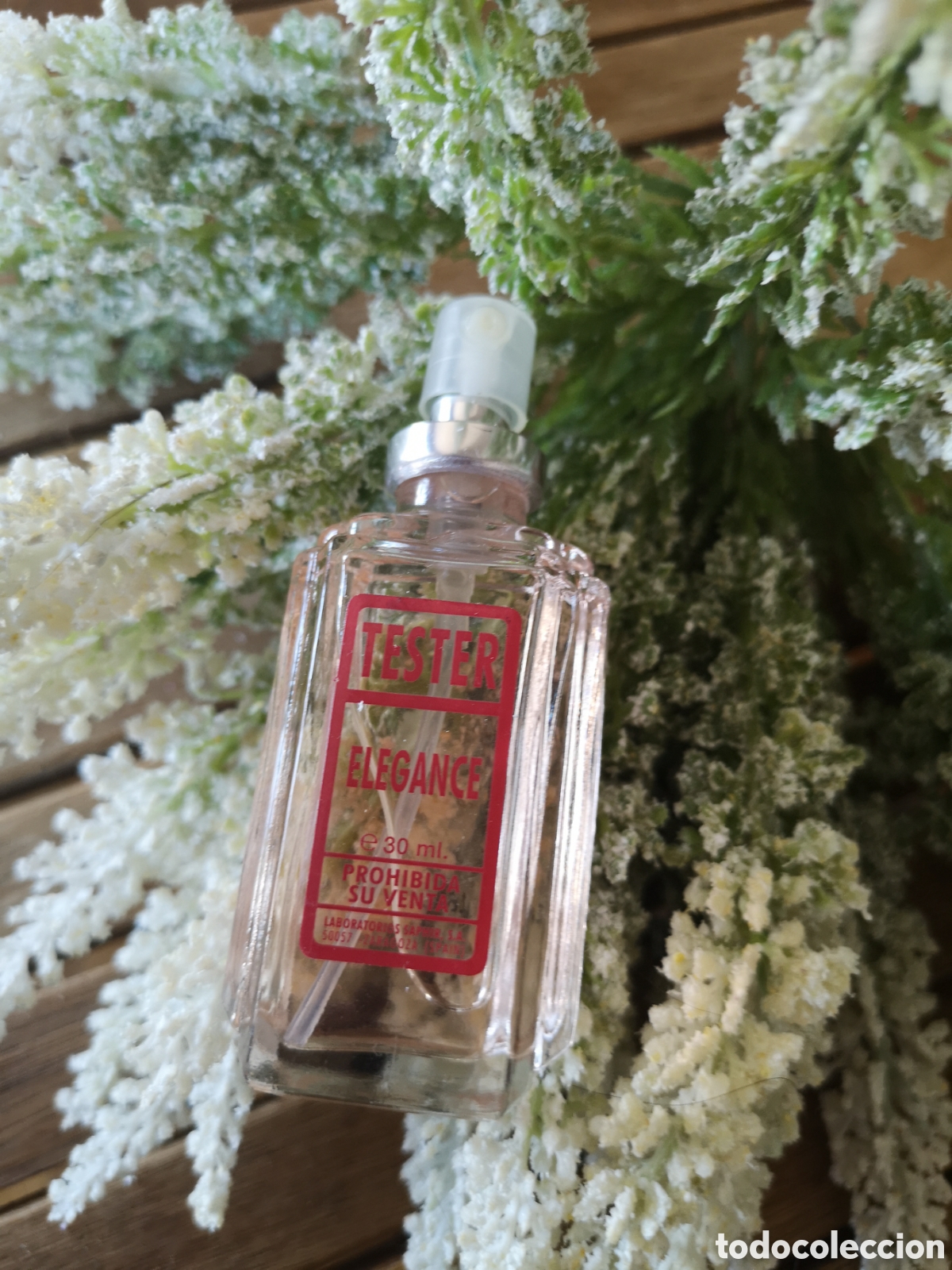 Miniaturas de perfumes antiguos: Perfume Elegance de Saphir 30 ml - Foto 1